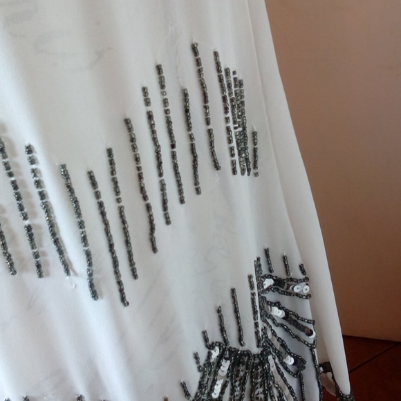 ANGL..BLACK. AND .WHITE TOP . POLYESTER - Picture 5 of 8